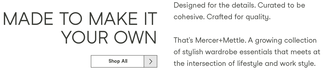 Shop Mercer+Mettle