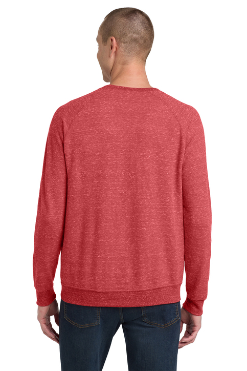 Jerzees Snow Heather French Terry Raglan Crew | Product | SanMar