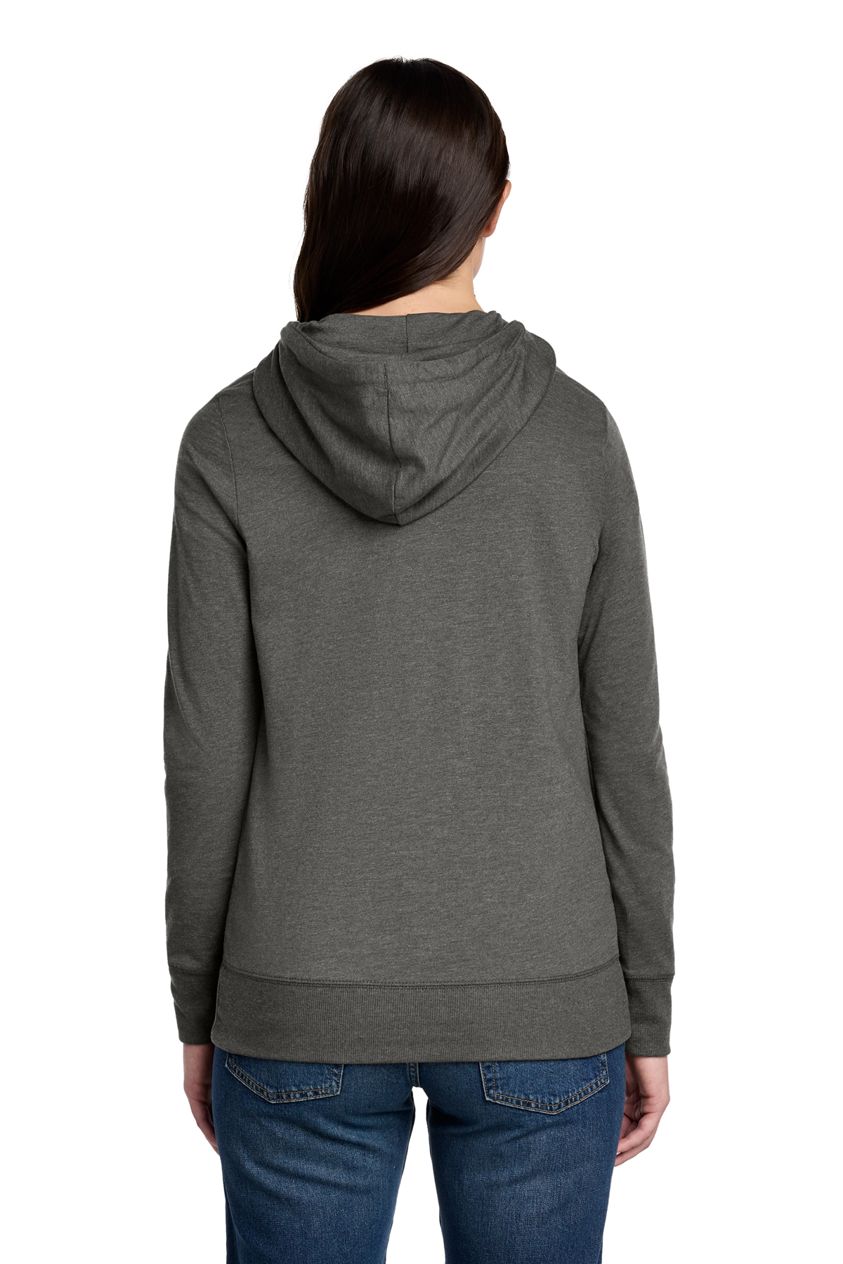 District Women's Featherweight French Terry Full-Zip Hoodie