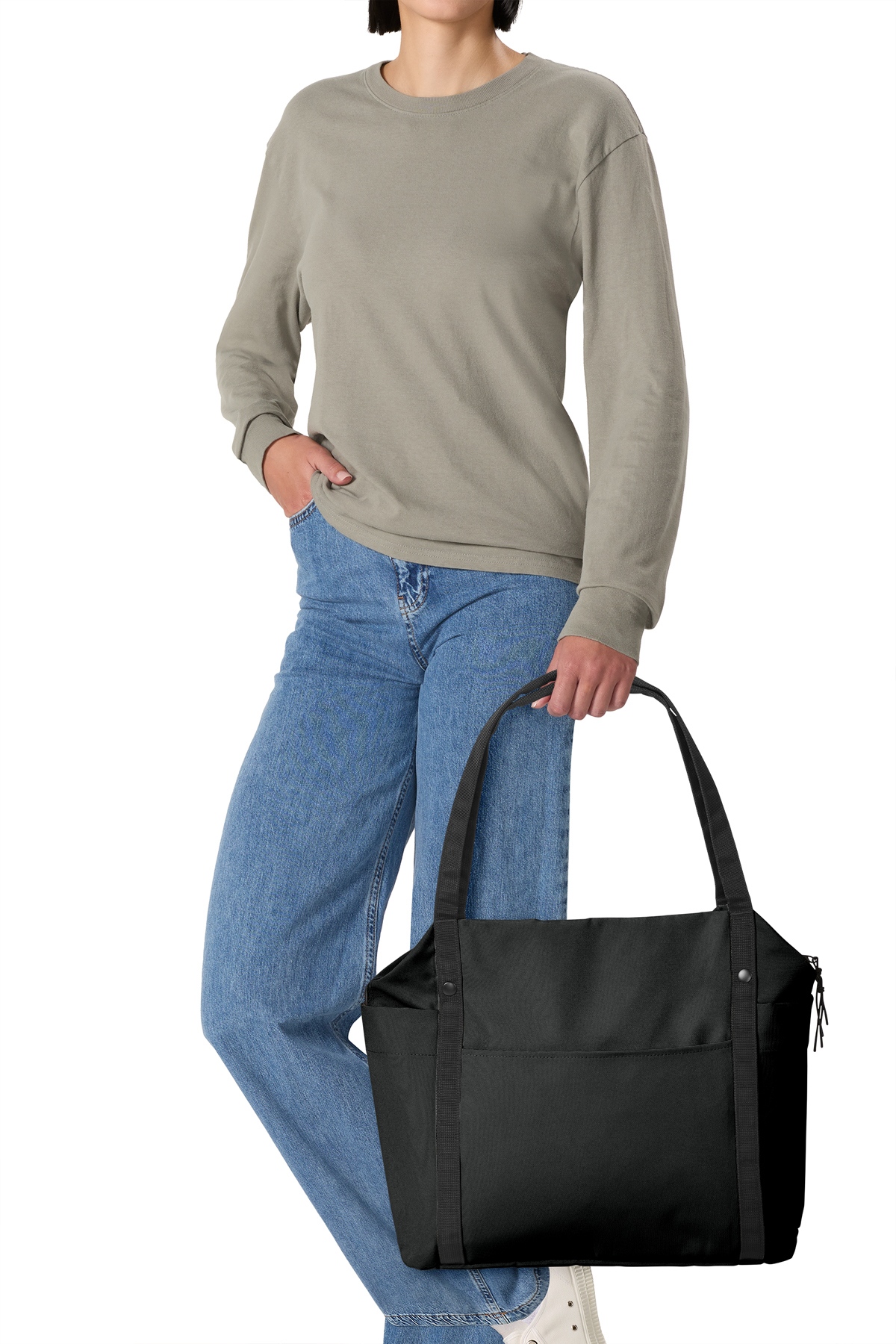 Port Authority Matte Oxford Tote | Product | Port Authority