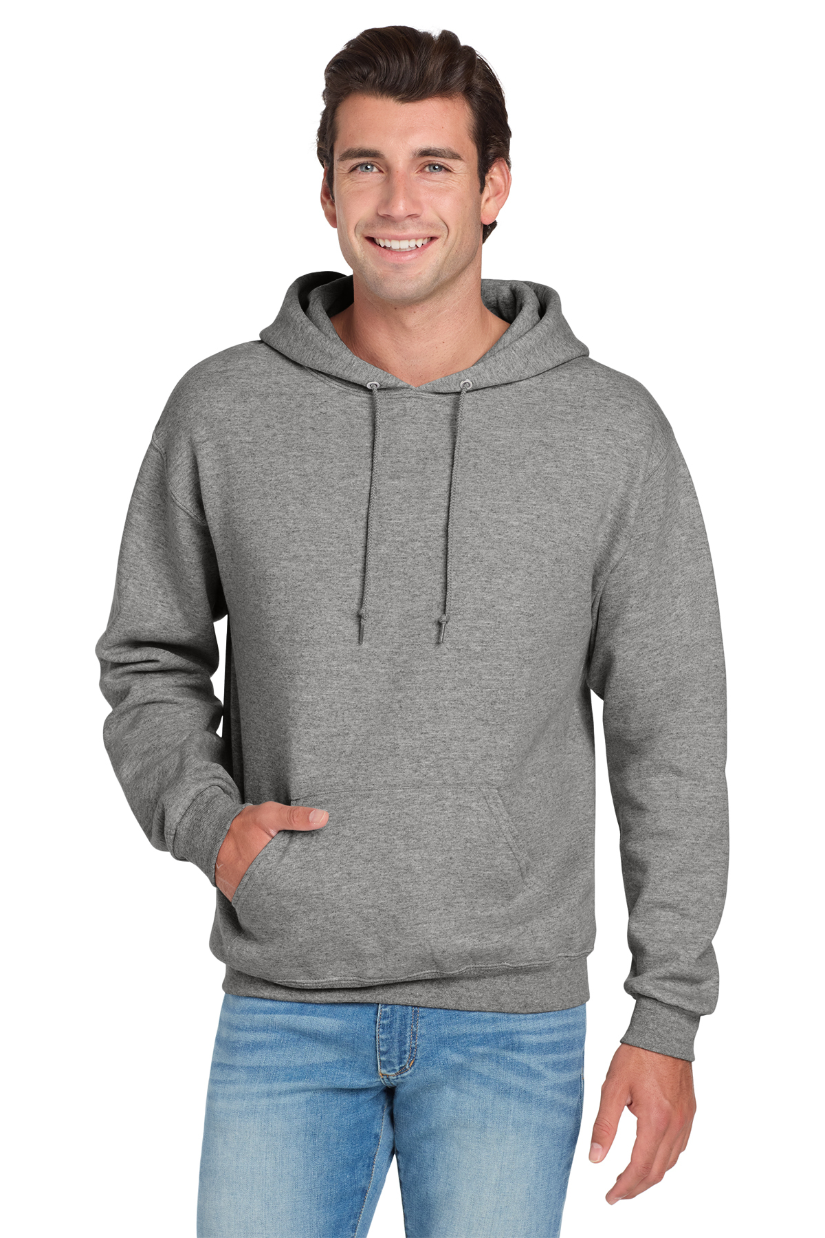 Jerzees NuBlend Pullover Hooded Sweatshirt Product SanMar