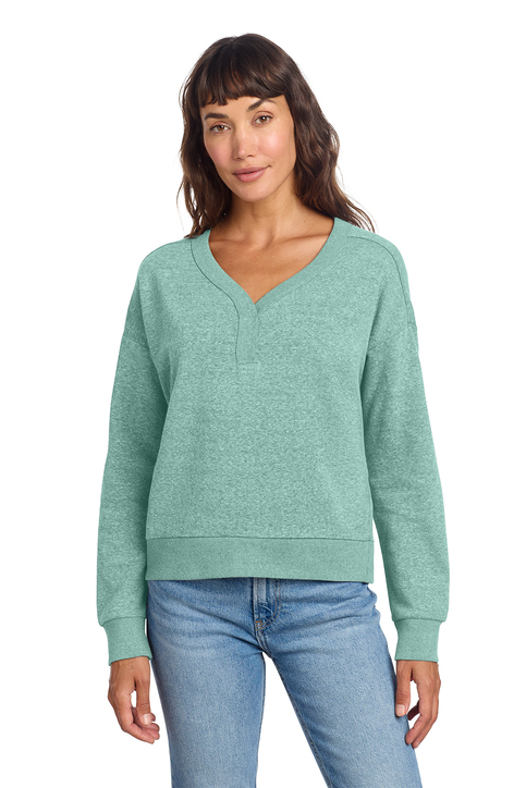 District Women's Perfect Tri Fleece V-Neck Sweatshirt | Product