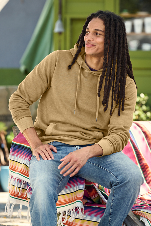 District Wash Fleece Hoodie | Product | SanMar