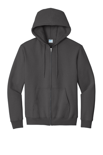 Port & Company Essential Fleece Full-Zip Hooded Sweatshirt | Product ...