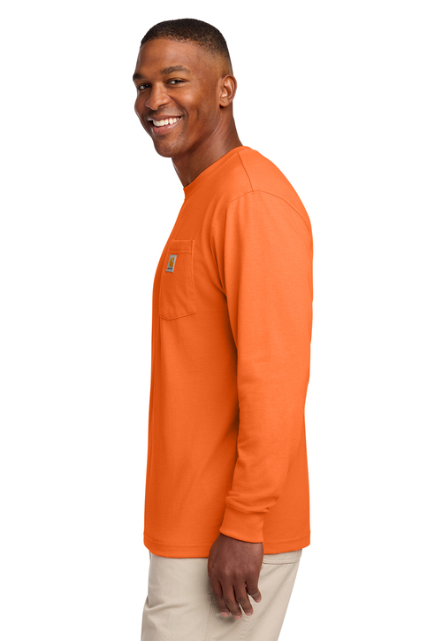 Carhartt Workwear Pocket Long Sleeve T-Shirt | Product | SanMar