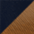 Navy/ Caramel