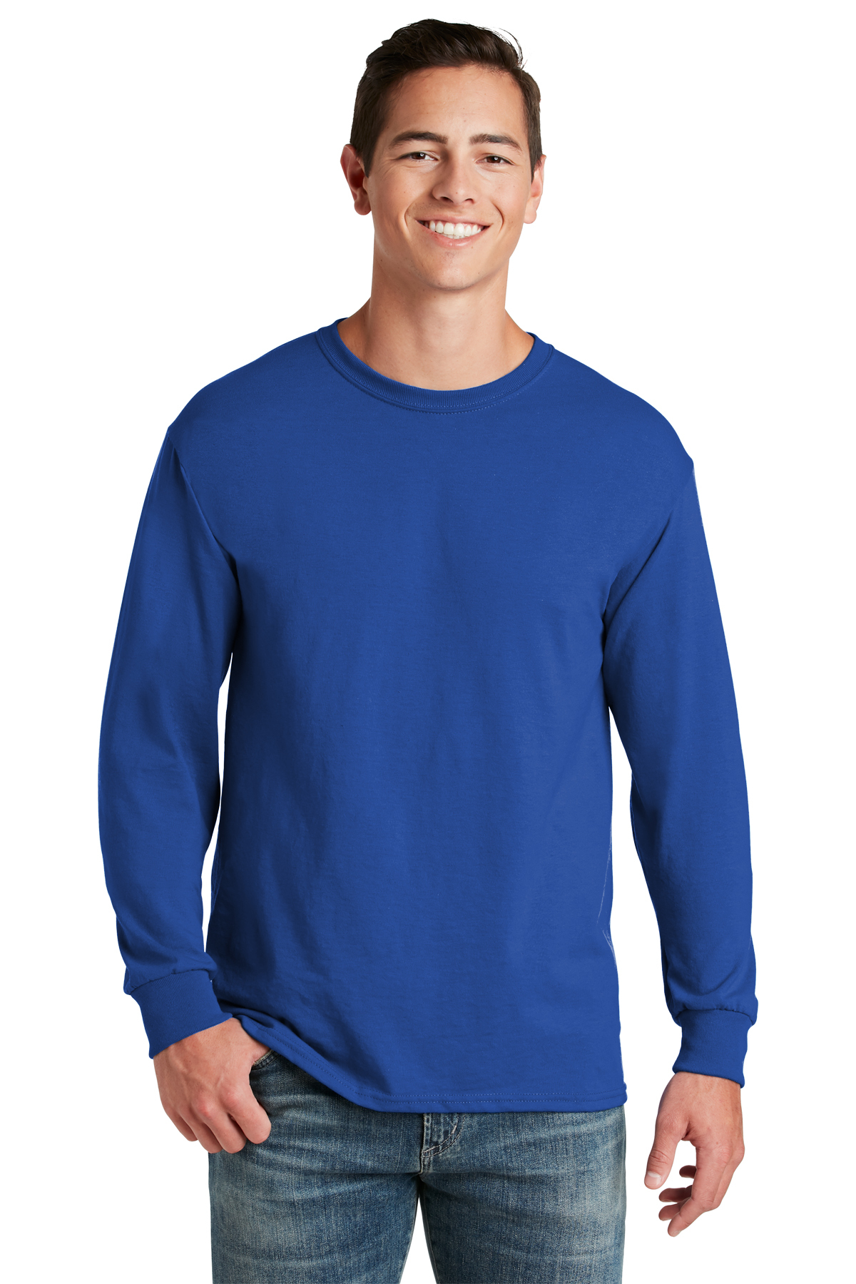 Jerzees - Dri-Power 50/50 Cotton/Poly Long Sleeve T-Shirt | Product ...