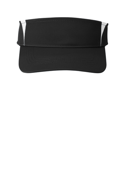 Sport-Tek Dry Zone Colorblock Visor. STC13