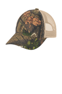 Port Authority<sup>&#174;</sup> Unstructured Camouflage Mesh Back Cap