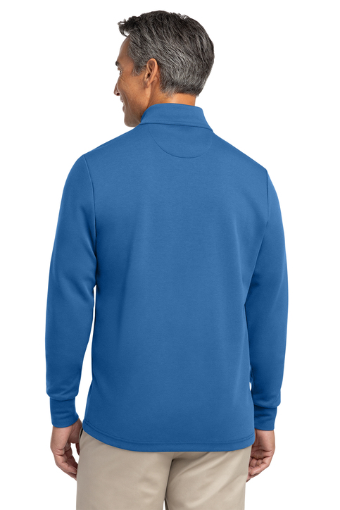 peachykeen ロンT ブルー Sport-Tek Women's PosiCharge Tri-Blend Wicking 1/4-Zip Pullover