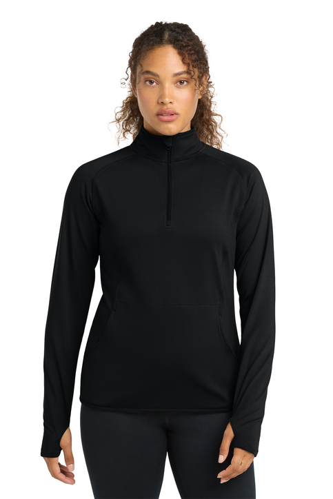 Sport-Tek Sport-Wick Stretch 1/4-Zip Pullover | Product | SanMar
