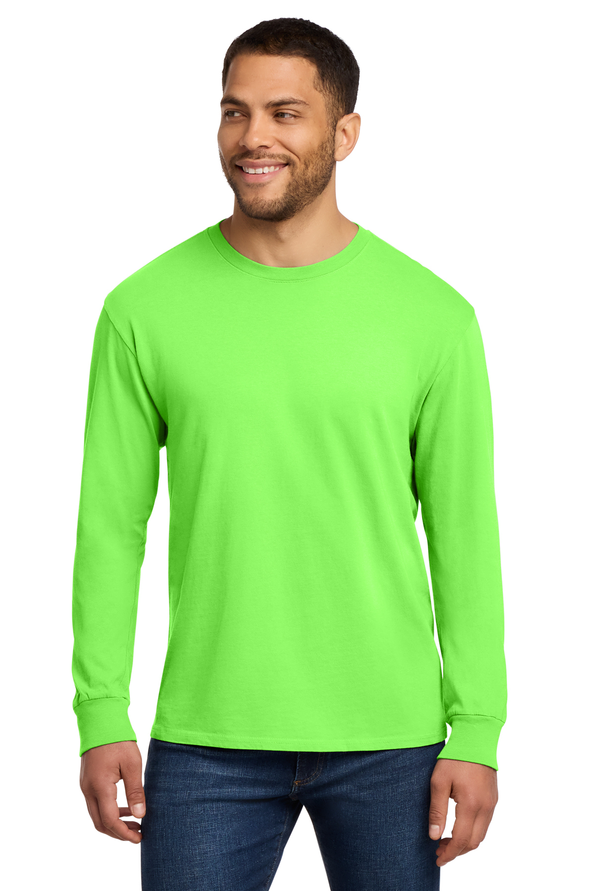 Port & Co Beach Wash Garment-Dyed Long Sleeve Tee | Product | Port