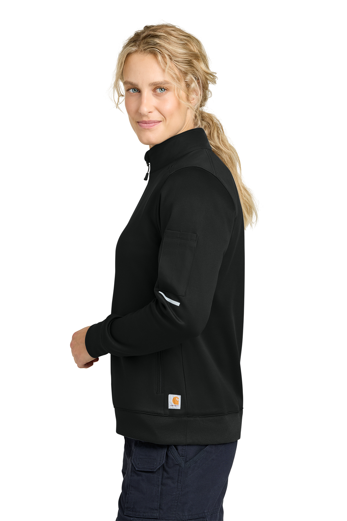 Carhartt Women's FLD & RSCU 1/2-Zip Mid-Layer | Product | SanMar