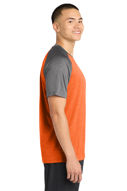 Sport-Tek Heather-On-Heather Contender Tee. ST362