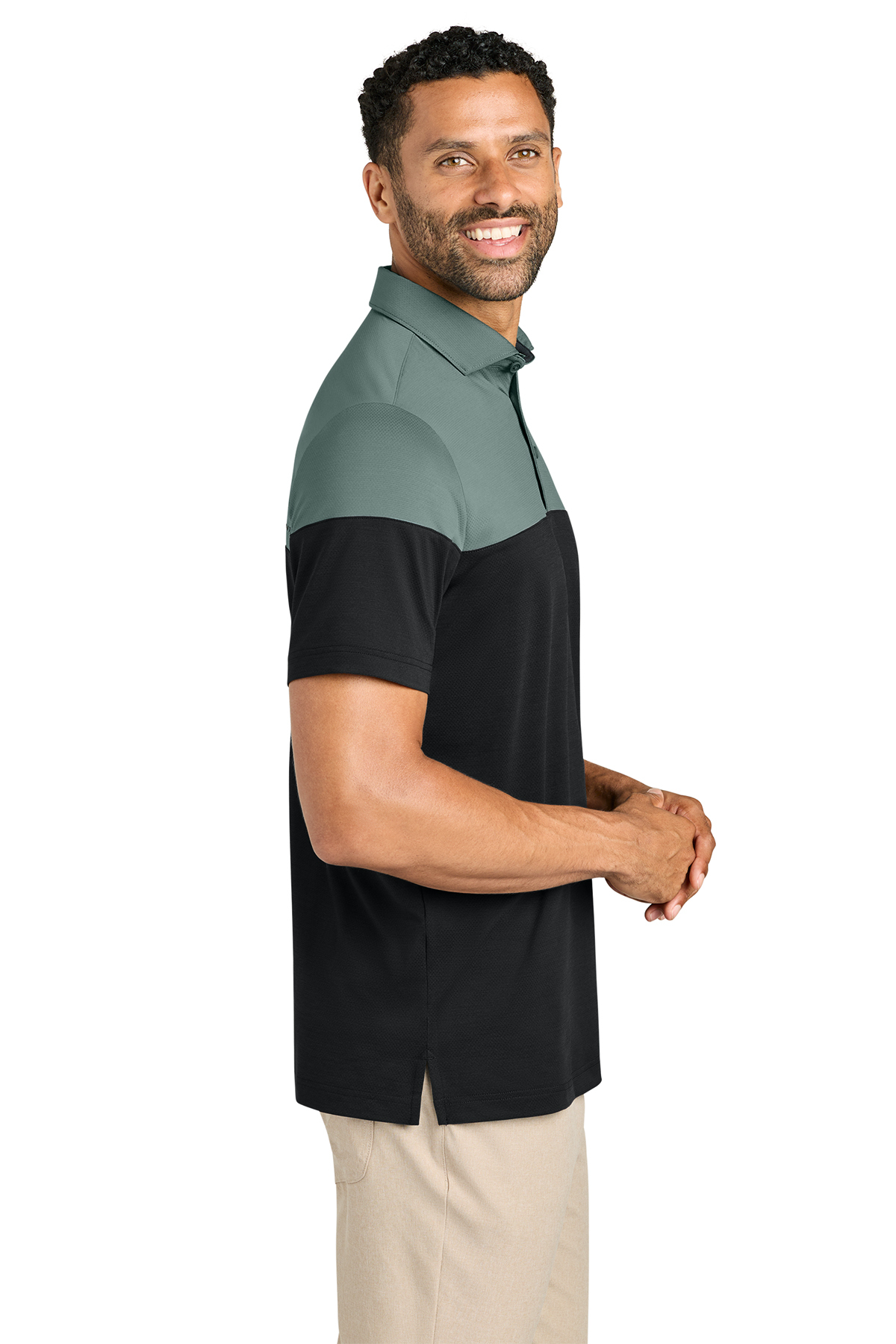 TravisMathew Onward Colorblock Polo | Product | SanMar