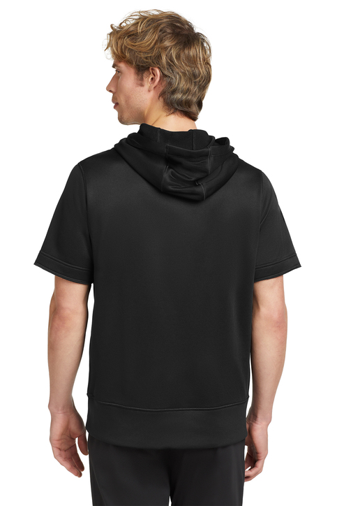 New Era Performance Terry Short Sleeve Hoodie | Product | SanMar