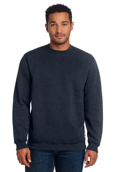 Carhartt Midweight 1/4-Zip Mock Neck Sweatshirt | Product | SanMar