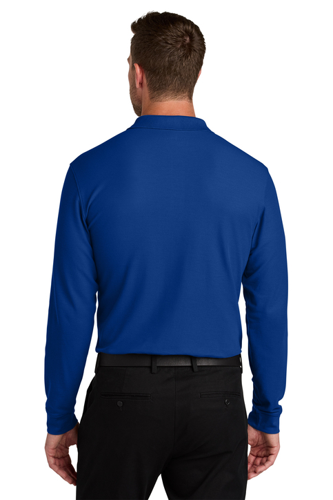 Port Authority Wearever Signature Pique Long Sleeve Polo | Product