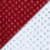 Deep Red/ White
