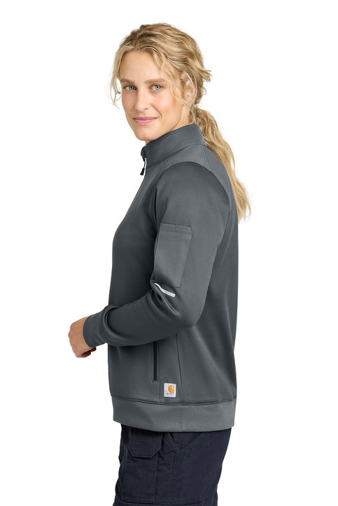 Carhartt Women's FLD & RSCU 1/2-Zip Mid-Layer | Product | SanMar