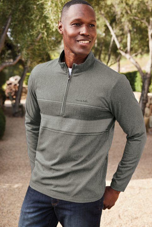 TravisMathew Balboa Chest Stripe 1/4-Zip | Product | SanMar