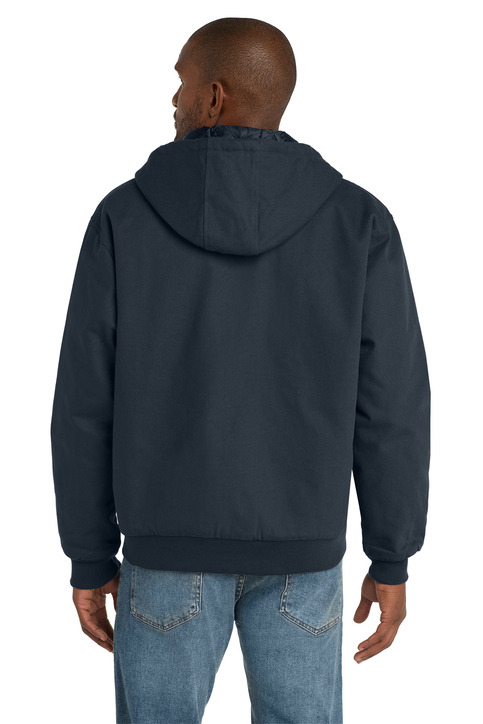 CornerStone Duck Cloth Hooded Work Jacket | Product | SanMar