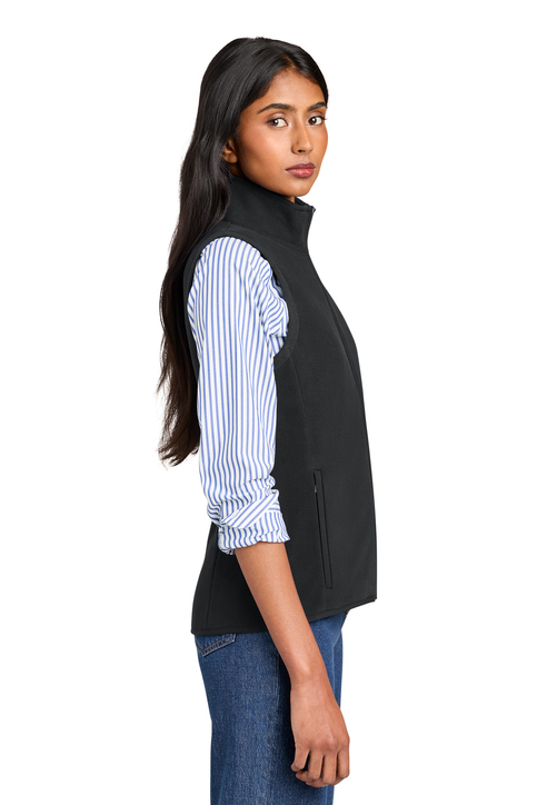 Brooks Brothers Women's Fleece Vest | Product | SanMar
