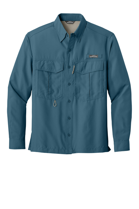 Eddie Bauer Long Sleeve Performance Fishing Shirt | Product | SanMar