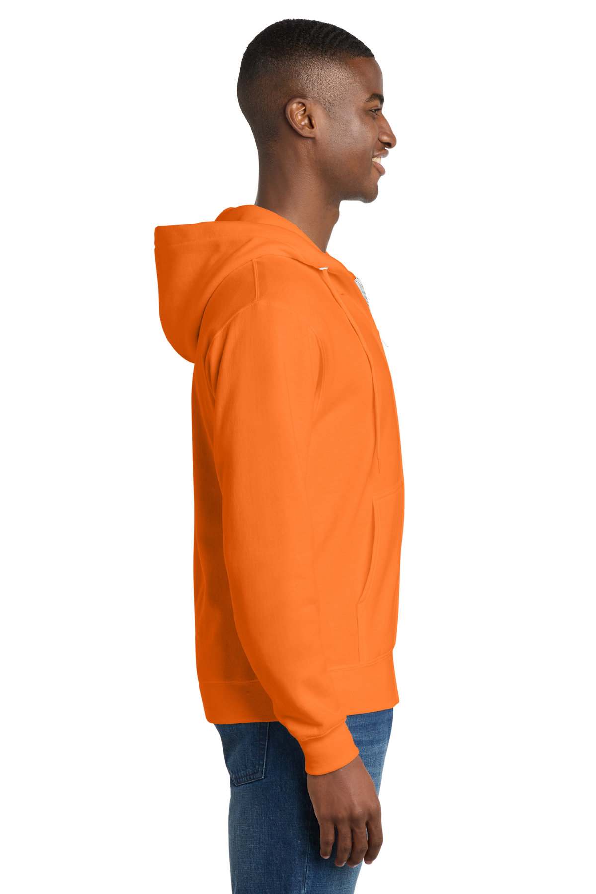 Port & Co Core Fleece Full-Zip Hooded Sweatshirt | Product | SanMar