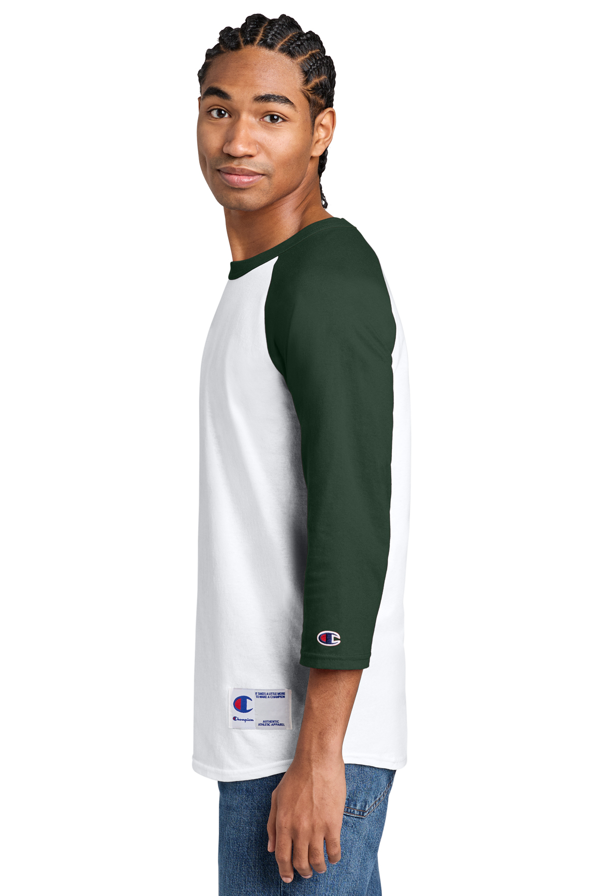 Champion Raglan Baseball Tee | Product | Company Casuals