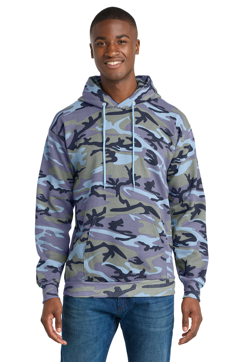 flexwitme CAMO スウェット トレーナー サーマル Port & Co Core Fleece Camo Pullover Hooded Sweatshirt | Product