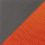Charcoal/ Orange