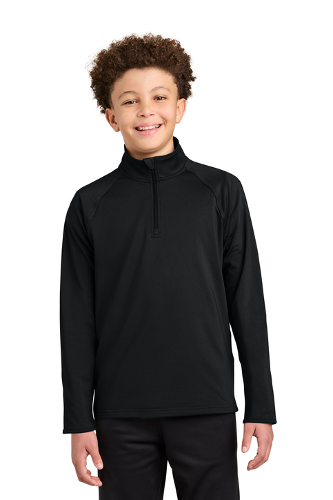 Sport-Tek Sport-Wick Stretch 1/2-Zip Hoodie | Product | SanMar