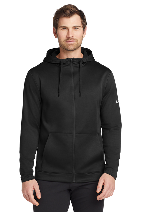 Nike Women's Therma-FIT Full-Zip Fleece Hoodie | Product | SanMar