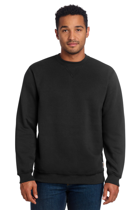 Carhartt Midweight 1/4-Zip Mock Neck Sweatshirt | Product | SanMar