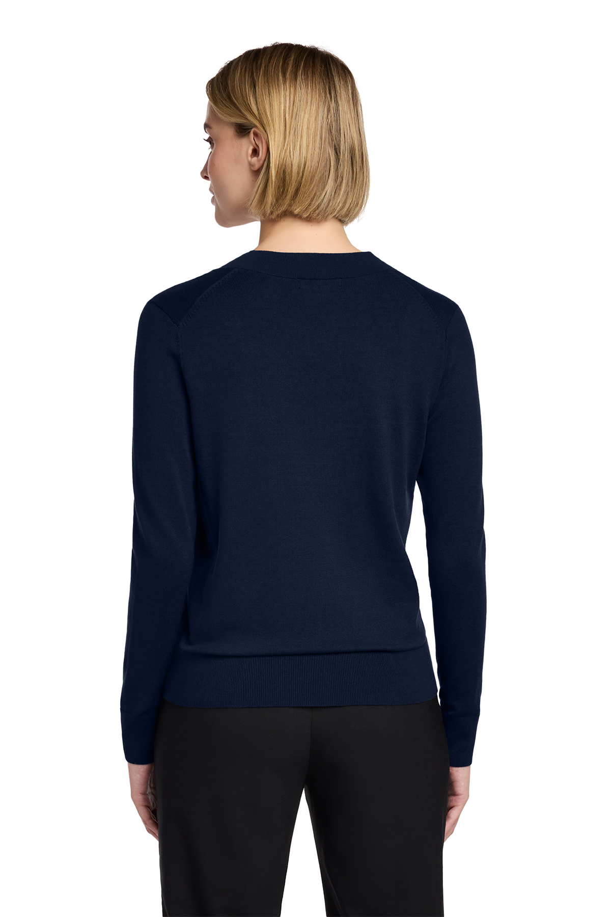 Brooks Brothers Women's Cotton Stretch V-Neck Sweater | Product