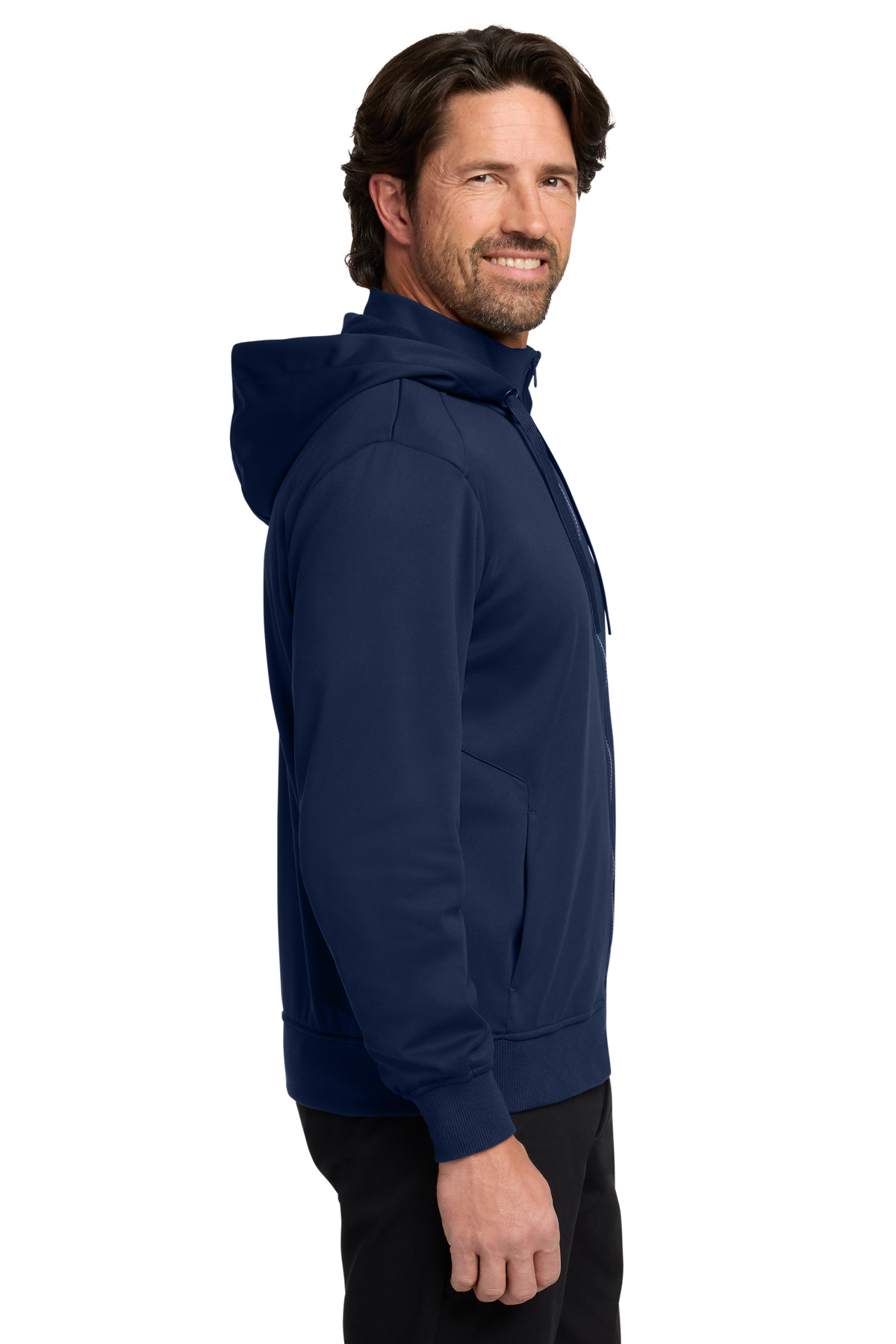 Port Authority Smooth Fleece Hooded Jacket | Product | Port Authority