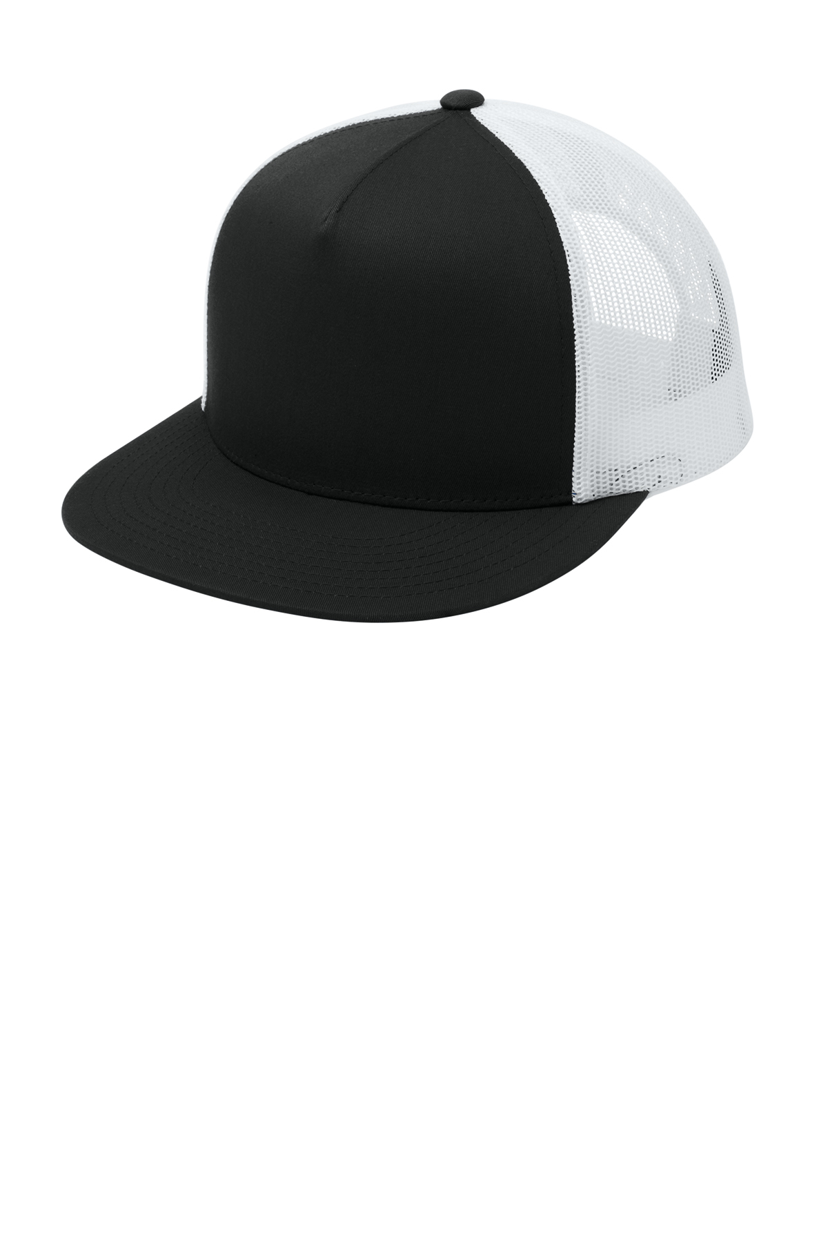 Sport-Tek YP Classics 5-Panel Classic Trucker Mesh Back Cap | Product |  SanMar