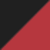 Black/ True Red