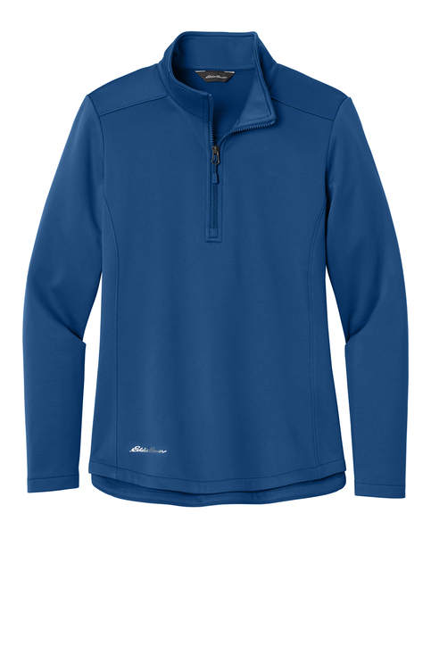 Eddie Bauer Women's Smooth Mid Layer Fleece 1/2-Zip | Product | SanMar