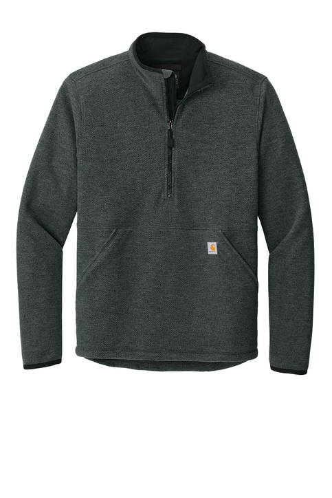 Carhartt Textured 1/2-Zip Fleece Jacket | Product | SanMar