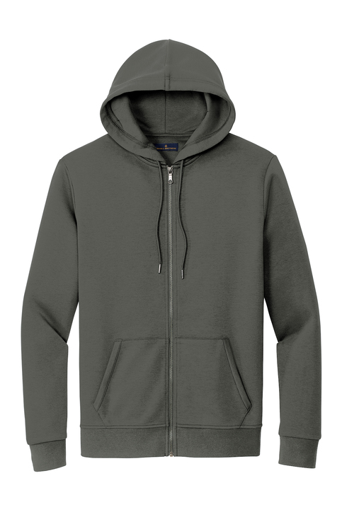 Brooks Brothers Double-Knit Full-Zip Hoodie | Product | SanMar
