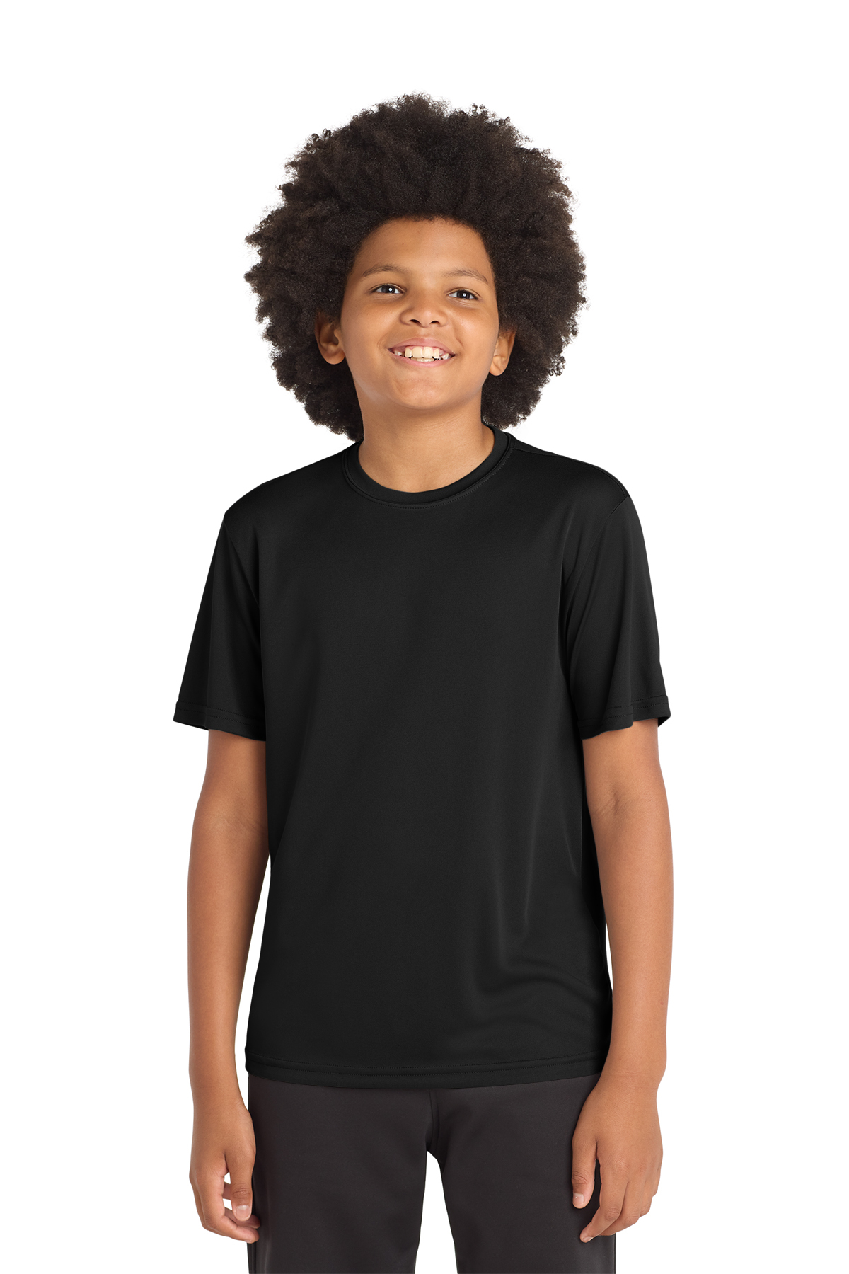 Camiseta Esportiva SPORT-TEK Juvenil - Poliéster Catiônico 107g