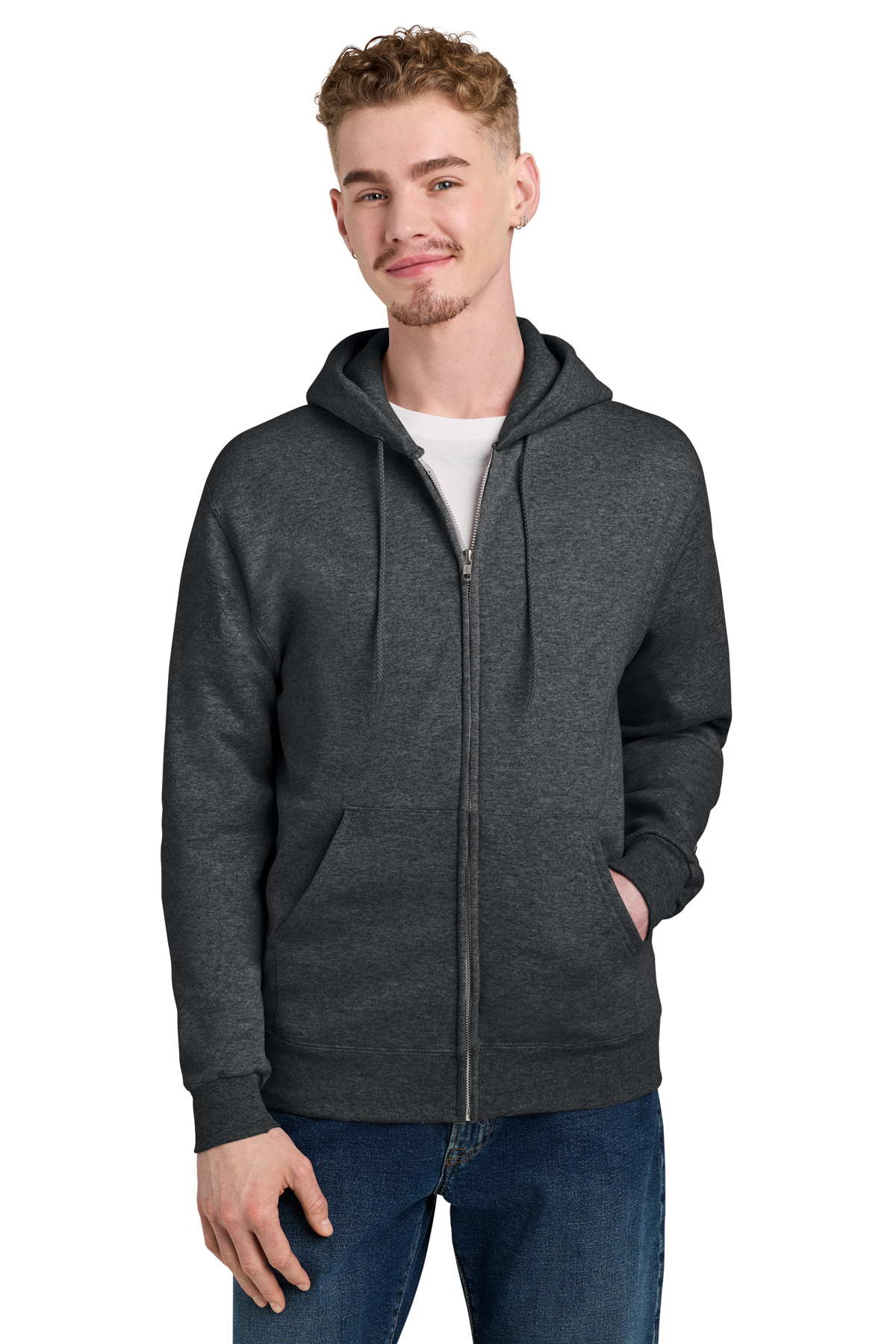 Champion Powerblend Full-Zip Hoodie | Product | SanMar