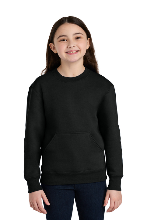 Port & Co Youth Core Fleece Full-Zip Hooded Sweatshirt | Product