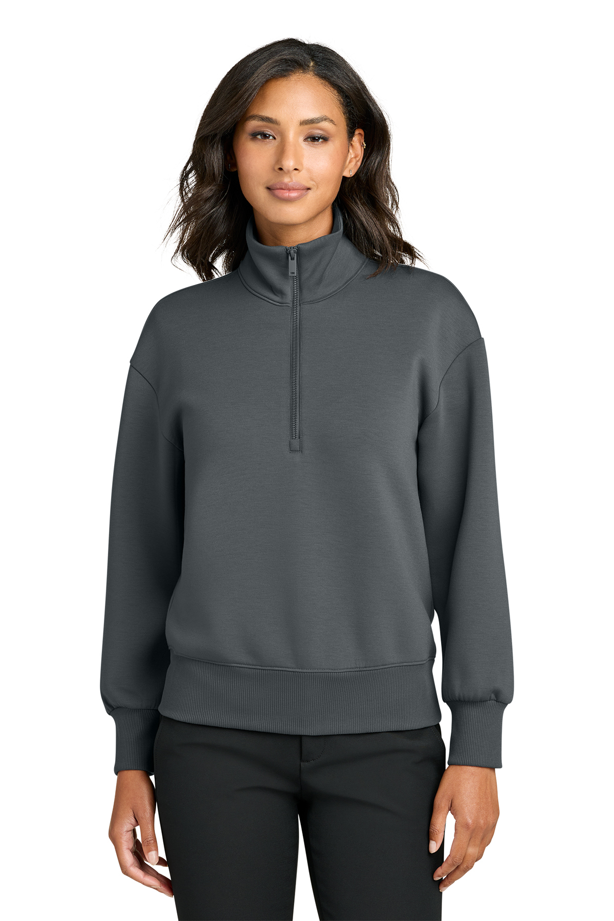 Mercer+Mettle Women's Soft Spacer 1/4-Zip | Product | Company Casuals