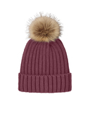 Port Authority<sup>&#174;</sup> Faux Fur Pom Beanie