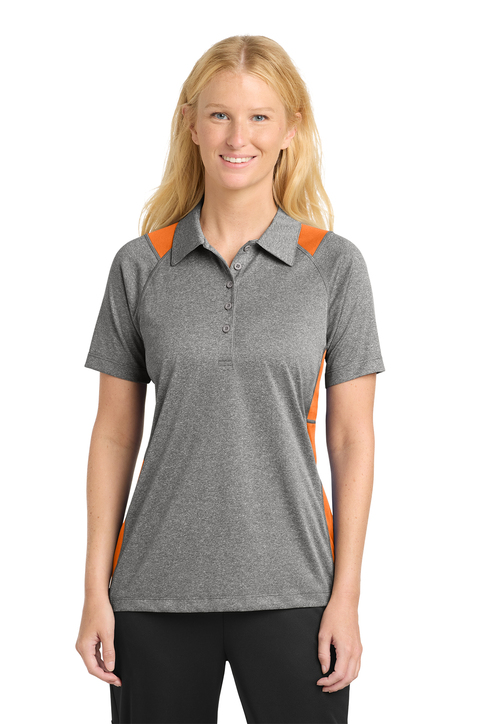 Sport-Tek Heather Colorblock Contender Tee | Product | SanMar