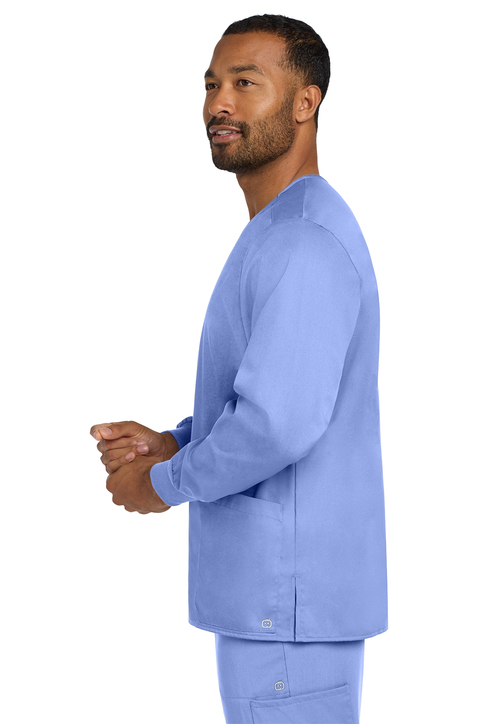 Wink Unisex WorkFlex Snap-Front Scrub Jacket | Product | SanMar