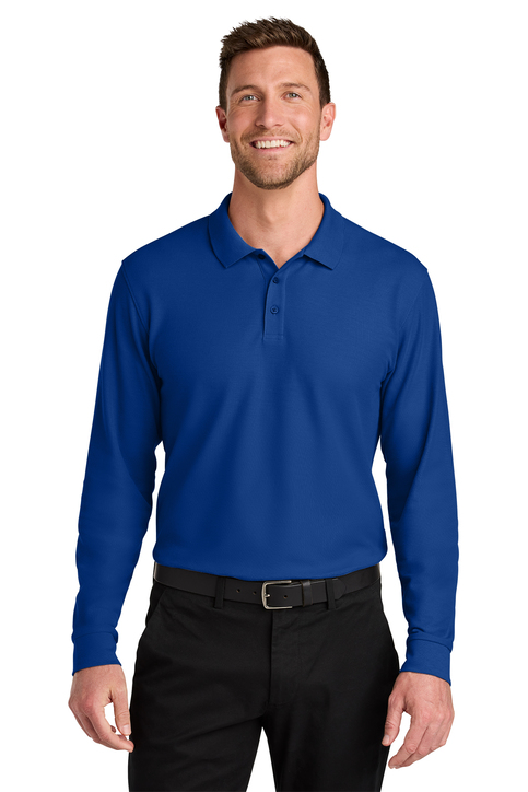 YAECA PARK｜24SS Long Sleeve Polo（Navy・L） YAECA PARK｜24SS Long Sleeve Polo（Navy・L） Buy Navy Pique Long